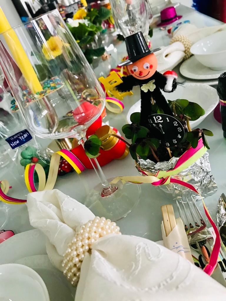 Inspiration für die Silvester Tischdeko