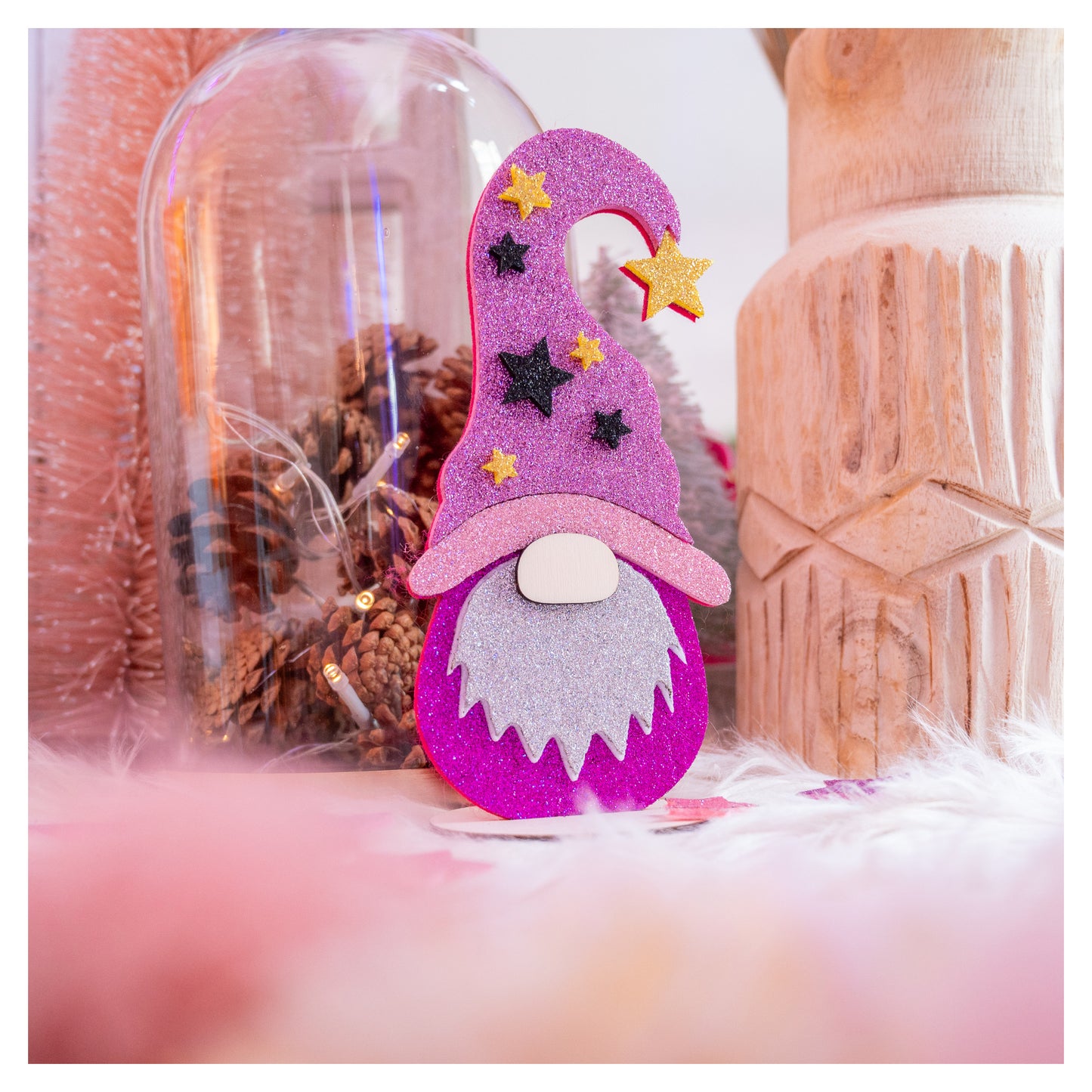 Mr Beam Glitzer Acryl Filz, 3mm, A3, verschiedene Farben (je 5 Stück)