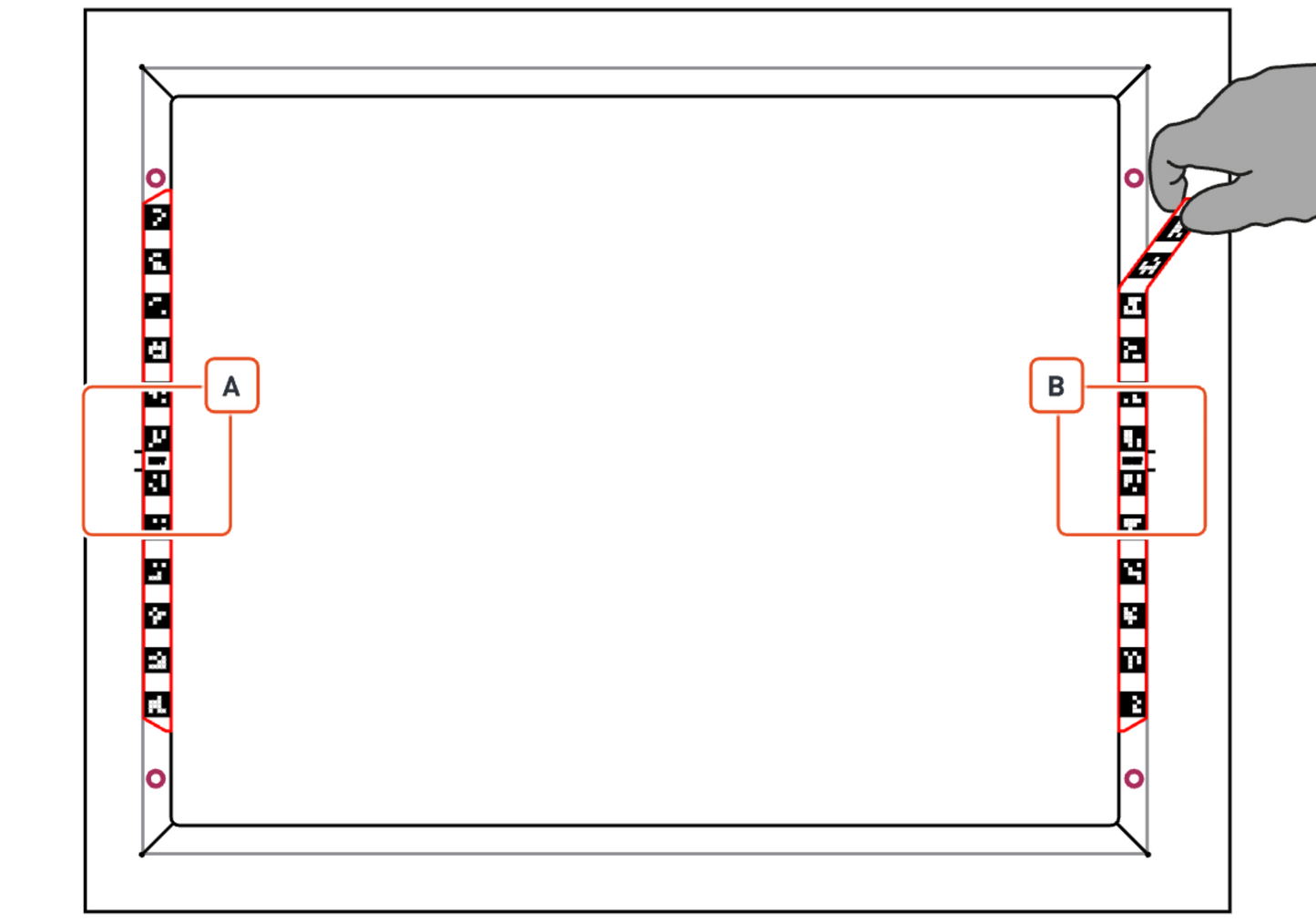 Mr Beam Aruco Marker Sticker