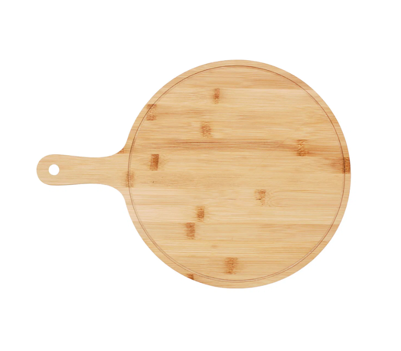 Mr Beam bamboo serving board, round, 43x1x31cm