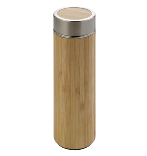 Mr Beam Trinkflasche Bambus/Edelstahl 🥇 Jetzt Kaufen
