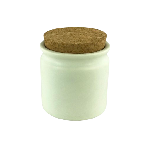 Mr Beam Keramikdose mit Korkdeckel, verschiedene Farben