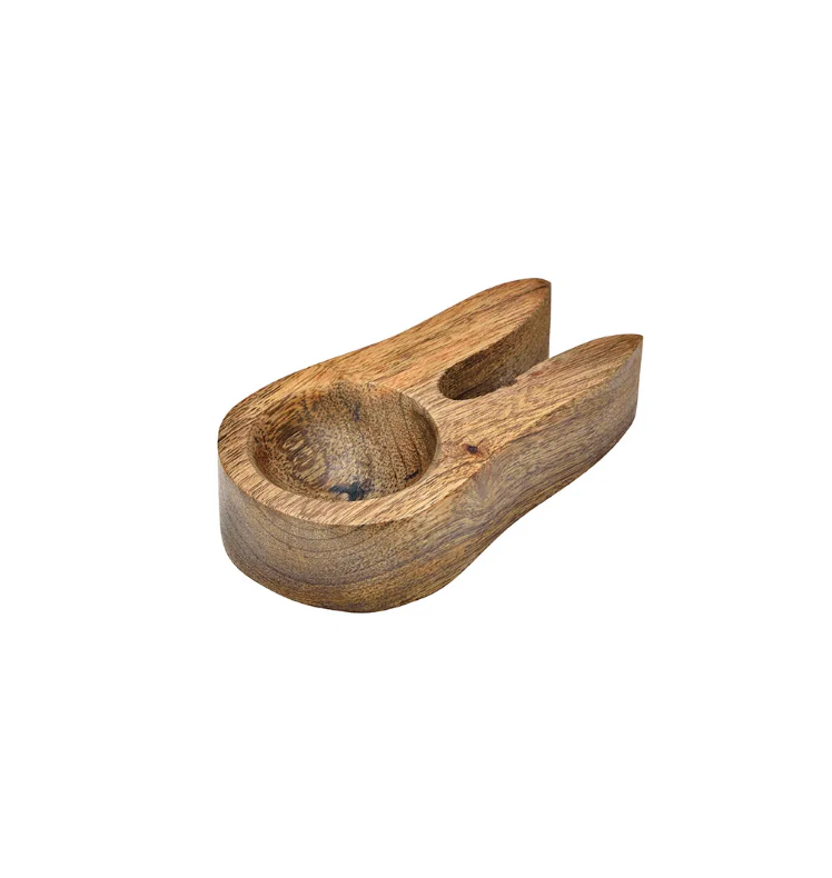 Mr Beam egg cup rabbit, mango wood, 6x10x2cm, pack of 4