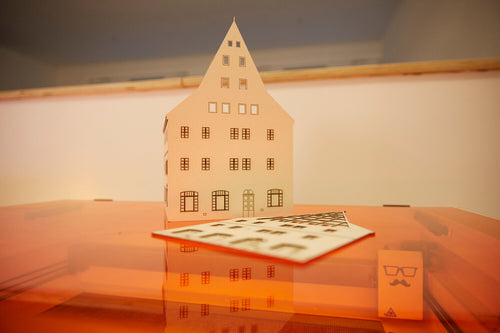 Architekturmodell bauen