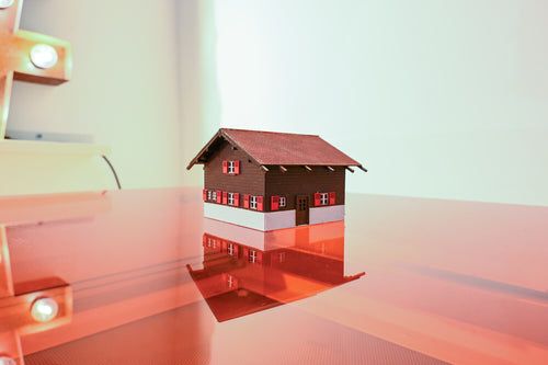 Modellbau Haus