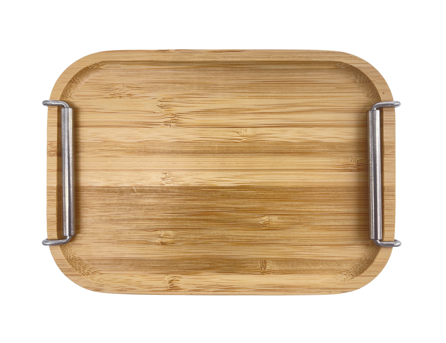 Mr Beam Edelstahl Lunchbox mit Bambus-Deckel
