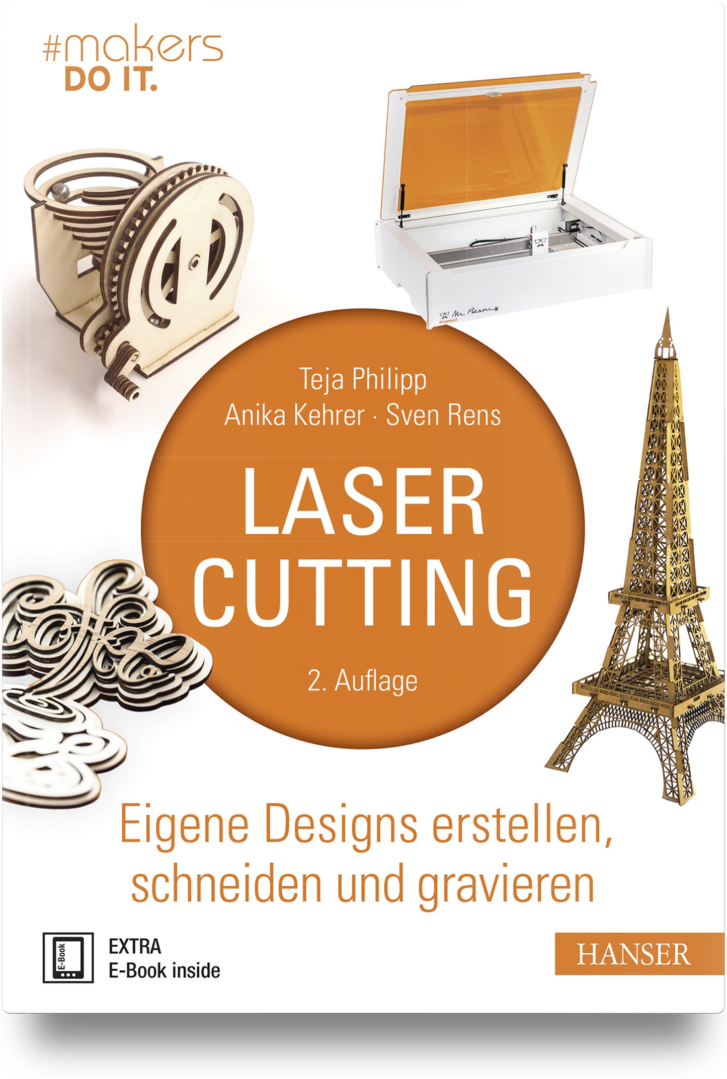 Buch: Lasercutting - Eigene Designs erstellen, schneiden und gravieren
