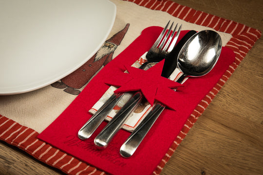 Christmas cutlery bags made easy