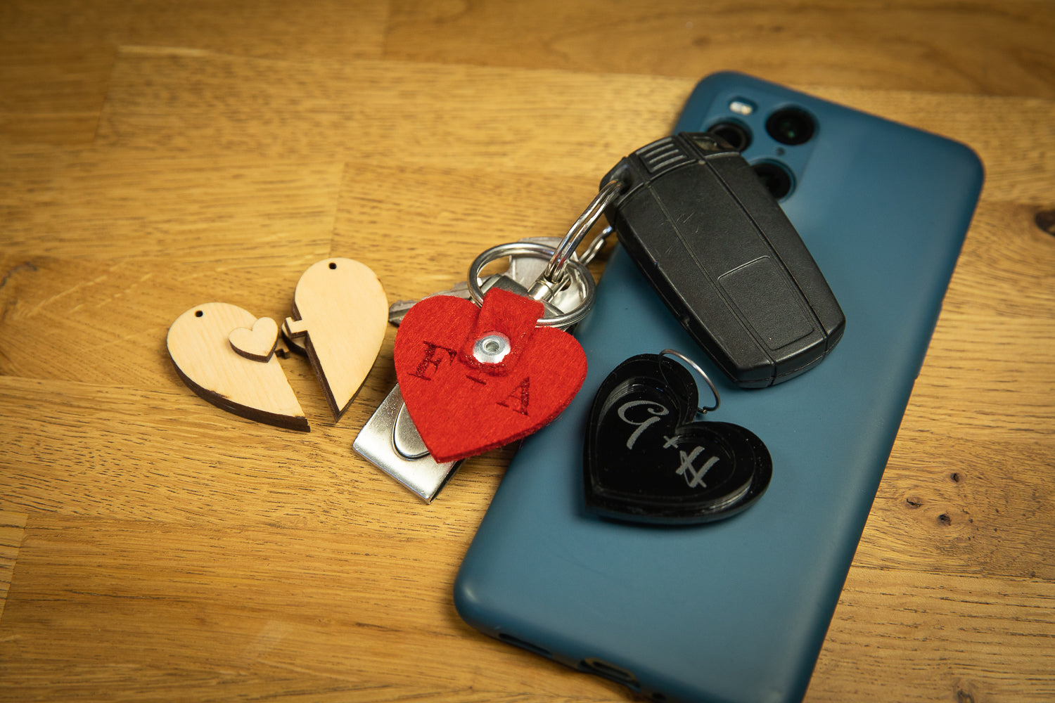 DIY Schlüsselanhänger für Valentinstag