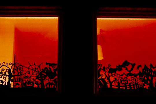 Halloween Window Decoration - Mr Beam Tutorial