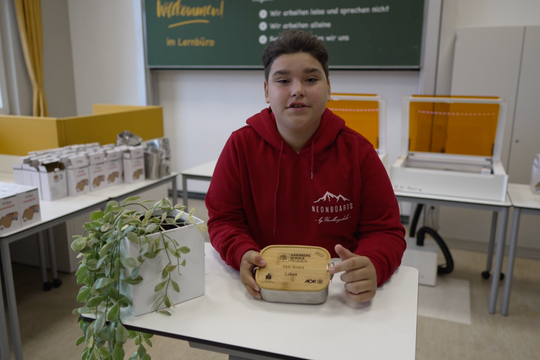 #beamies - Hardbergschule Mosbach - Sustainability project “Eat fit, help the environment!”