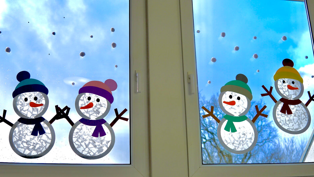 Winter Fensterdeko basteln mit Kindern ➡️ Mr Beam Tutorial – Mr Beam Lasers