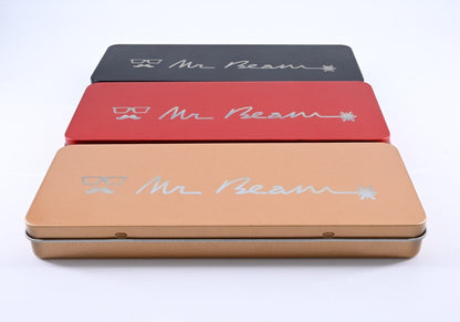 Mr Beam pen box, anodized aluminum, different colors