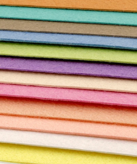 Mr Beam Filz Set, 20x30cm, 2,5mm, 12er Pack (verschiedene Farbsets)