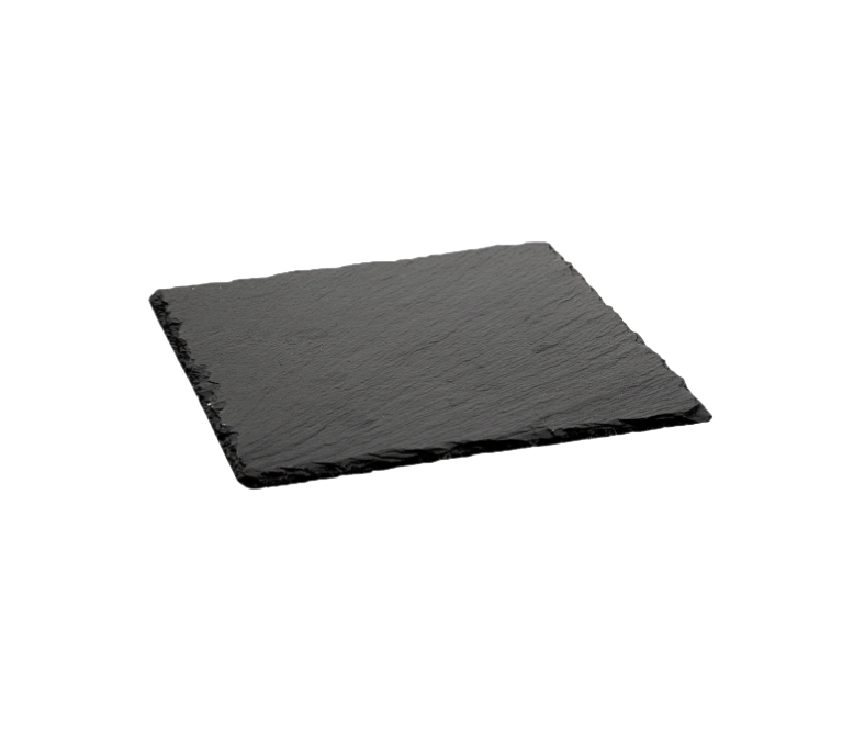 Mr Beam Schiefer Platte, quadratisch 17x17cm, 2er Pack