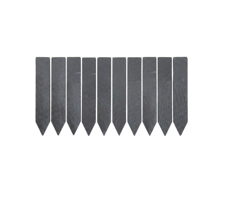 Mr Beam Schiefer Pflanzstecker, 15x2x0,5cm, 10er Pack