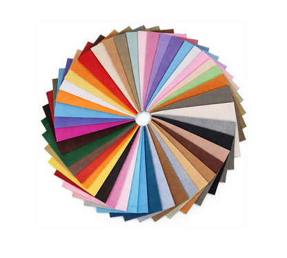 Mr Beam Filz Set, 20x30cm, 2,5mm, 12er Pack (verschiedene Farbsets)