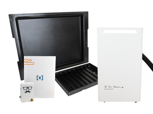 Mr Beam Upgrade Komplettset ([x]-Laserkopf, Height Extension & Air Filter III)