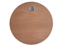 Cargar imagen en el visor de la galería, Tablero de cumpleaños de madera para grabar, paquete de 2, 20 cm de diámetro, (diferentes tipos de madera)
