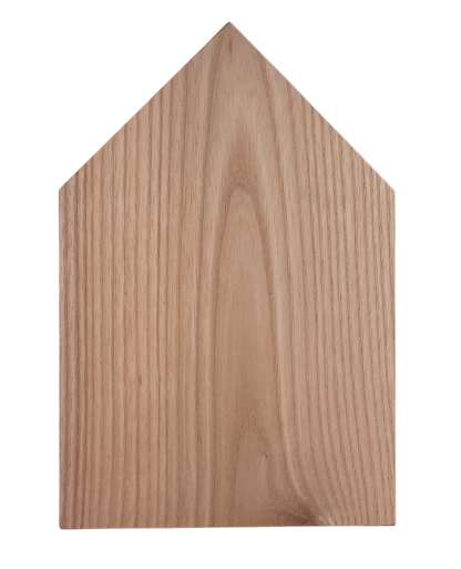 Engraving blank wood house (different types of wood)