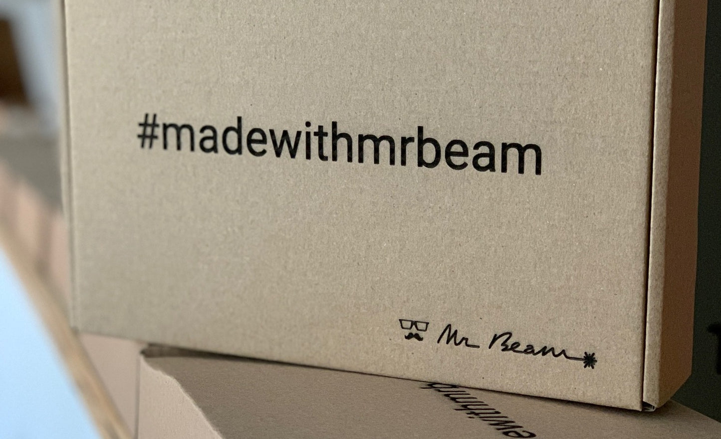 Mr Beam #madewithmrbeam Engraving Sample Box