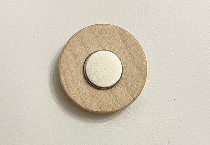 Mr Beam Wooden Blank, handmade with Neodymium Magnet, (pack of 4)